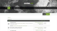 Desktop Screenshot of curefans.com
